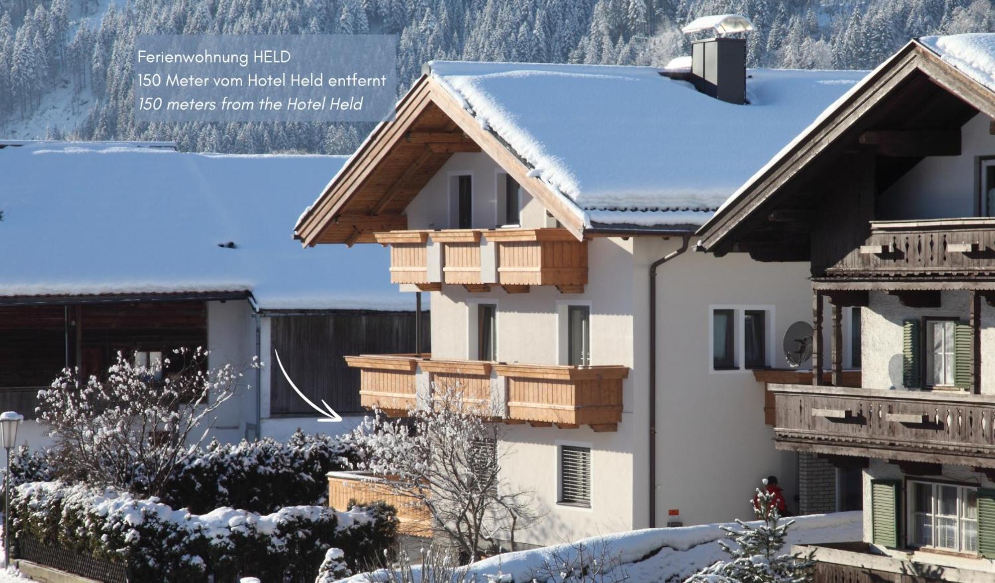 Held Hotel Fügen Eksteriør billede
